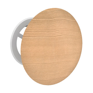 Cedar Ventilation Plug for 5″ Vent Hole (Recessed Screw Cap Mechanism)