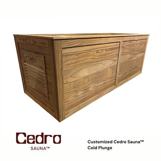 Cold Plunge - American made luxury | Cedro Sauna™