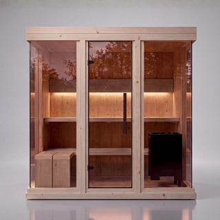 Celto M 3-Person Outdoor Sauna | Leil Saunas
