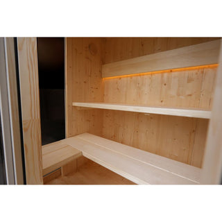 Celto M 3-Person Outdoor Sauna | Leil Saunas