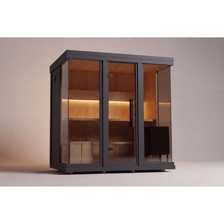 Celto M 3-Person Outdoor Sauna | Leil Saunas
