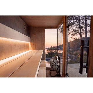Celto M 3-Person Outdoor Sauna | Leil Saunas