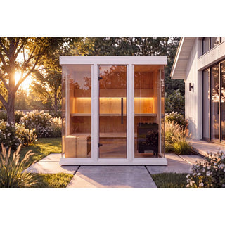 Celto M 3-Person Outdoor Sauna | Leil Saunas