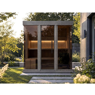 Celto M 3-Person Outdoor Sauna | Leil Saunas
