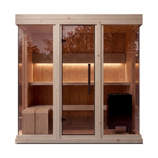 Celto M 3-Person Outdoor Sauna | Leil Saunas