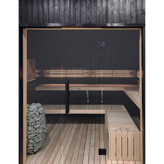 Custom Indoor Cedro Sauna™ The Chess 4’x4’ cut to your precise dimensions