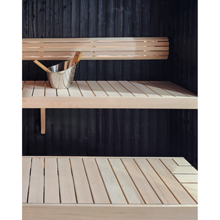 Custom Indoor Cedro Sauna™ The Chess 4’x4’ cut to your precise dimensions