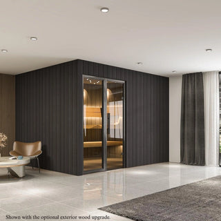 Custom Indoor Cedro Sauna™ The Chess 4’x6’ cut to your precise dimensions