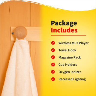 HeatWave Coronado 2 Person Ceramic Infrared Sauna