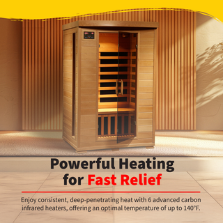 HeatWave Coronado 2 Person Carbon Infrared Sauna