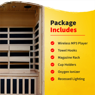 HeatWave Coronado 2 Person Carbon Infrared Sauna