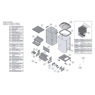 FH111 Terminal Block Only for AV Heaters | Finlandia / Harvia