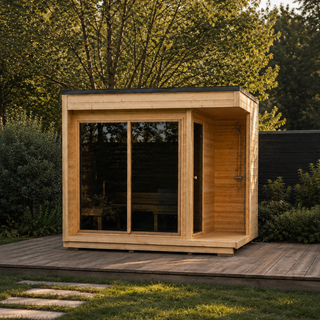 Lux Fjord 4-Person Outdoor Sauna | Heritage Sauna®
