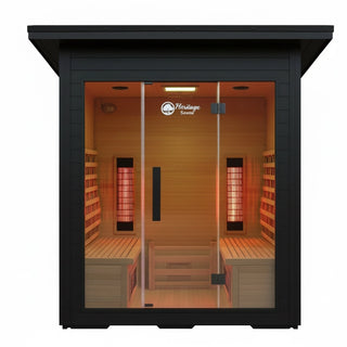 Heritage Lux IR Grand Pavilion Hybrid Outdoor Sauna