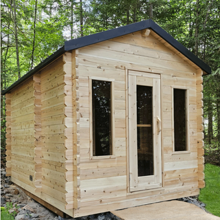 CT Georgian Cabin Outdoor Sauna with Changeroom| Dundalk
