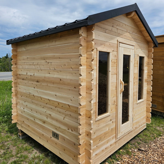 Canadian Timber Georgian Cabin Outdoor Sauna | Dundalk