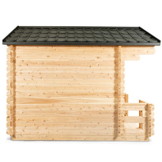 Canadian Timber Georgian Cabin Sauna with Porch | Dundalk