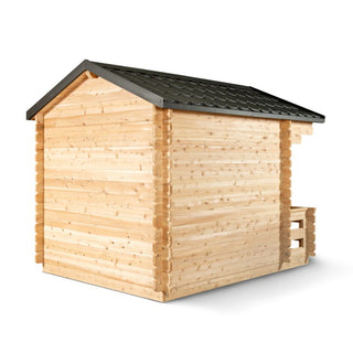 Canadian Timber Georgian Cabin Sauna with Porch | Dundalk
