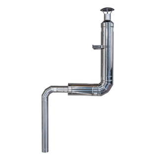 Thru-Wall Chimney Kit 102.4" | HUUM