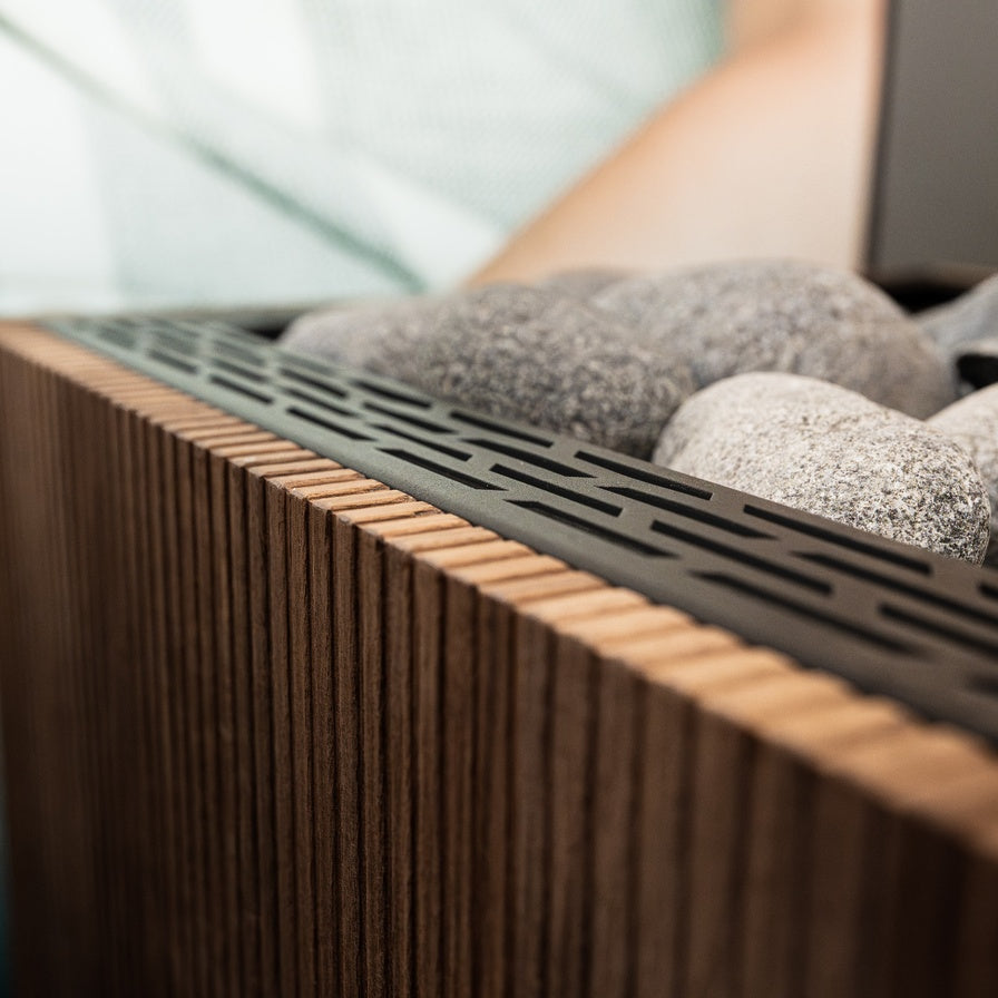 HUUM CORE 9kW BK – Black Trim Ring – The Sauna Place