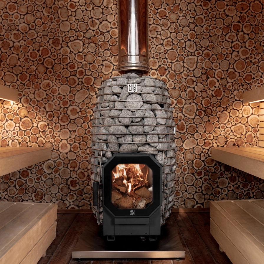 HUUM HIVE Flow 9.8kW | Wood-Burning Sauna Stove – The Sauna Place HUUM HIVE Flow 9.8kW | Wood-Burning Sauna Stove – The Sauna Place