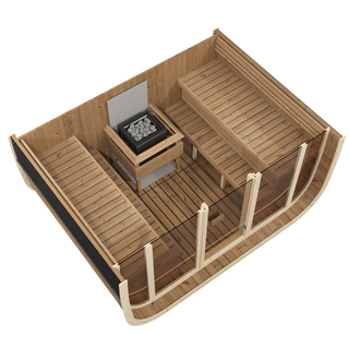 Lux Halo 6-8 Person | Heritage Sauna®