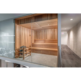 Custom Indoor Cedro Sauna™ The Hamptons 4’x7’ cut to your precise dimensions