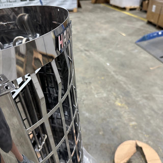 Harvia Cilindro 11 Electric Sauna Heater – 240V1 Phase (Side Dent)