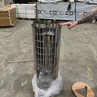 Harvia Cilindro 11 Electric Sauna Heater – 240V1 Phase (Side Dent)