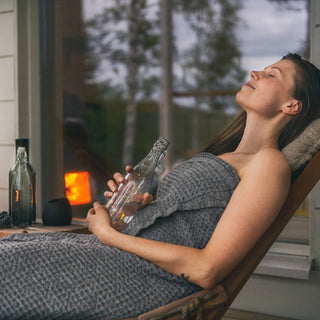 Harvia - Sauna Wrap Towel (70 x 150cm) Gray