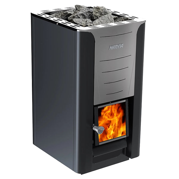 Harvia 26 Pro Wood Burning Sauna Stove – The Sauna Place