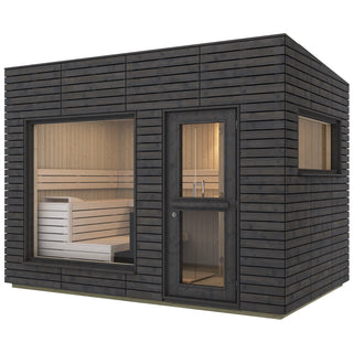 Almost Heaven Alpina Large View Outdoor Sauna