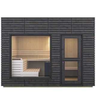 Almost Heaven Alpina Large View Outdoor Sauna