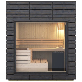 Almost Heaven Alpina Medium View Outdoor Sauna
