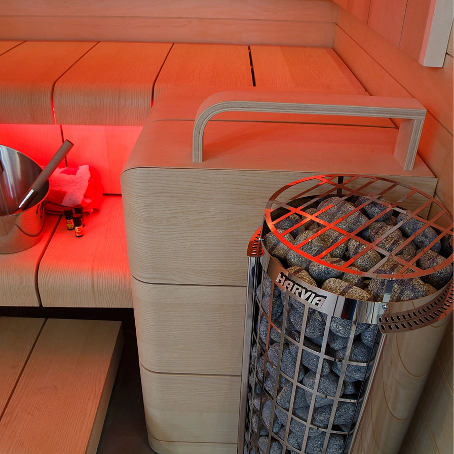 (Image placeholder) Electric Sauna Heater Maintenance — lifestyle/in-room