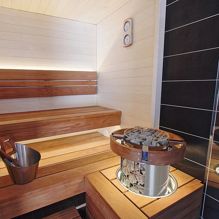 Harvia Cilindro 11 Electric Sauna Heater – The Sauna Place Harvia Cilindro 11 Electric Sauna Heater – The Sauna Place