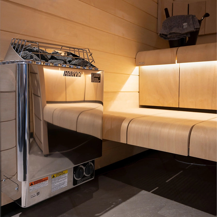 (Image placeholder) How to Change Heating Elements on a Harvia KIP Sauna Heater — lifestyle/in-room