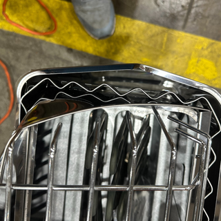 Harvia KIP-80B Electric Sauna Heater – 8kW (Bent Outer Casing at Top)