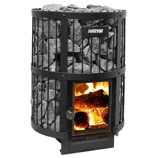 Harvia Legend 240 Greenflame Wood Burning Sauna Stove