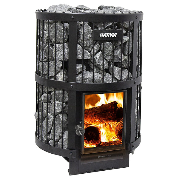 Harvia Legend 240 Greenflame Wood Burning Sauna Stove – The Sauna