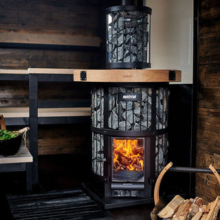 Harvia Legend 240 Greenflame Wood Burning Sauna Stove