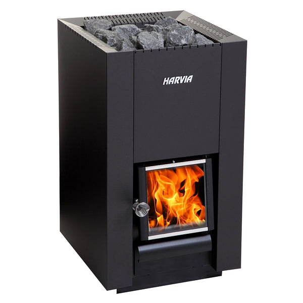 Harvia Linear 16 Wood Burning Sauna Stove – The Sauna Place