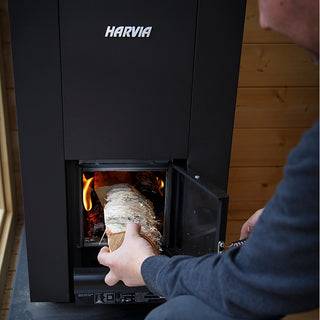 Harvia Linear Wood Burning Sauna Heater