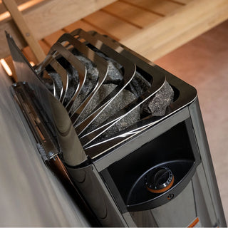 Harvia The Wall BLACK Electric Sauna Heater