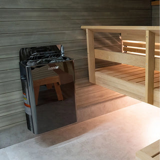 Harvia The Wall BLACK Electric Sauna Heater