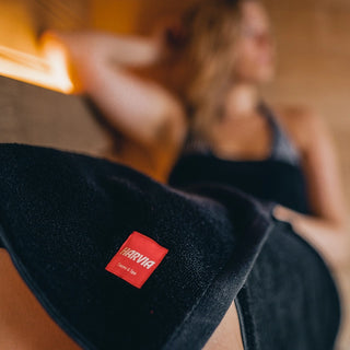 Harvia - Towel (90 x 170cm) Black