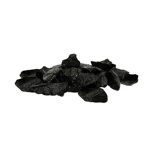 Black Vulcanite Sauna Heater Stones 2-4 In, 44 lbs
