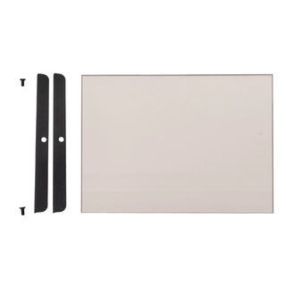 Harvia Part # WX676 Glass for Green Flame stove door (Glass ONLY)