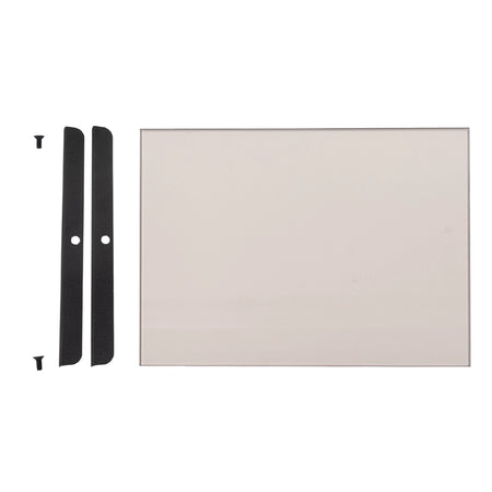 Part# WX676 Glass for Green Flame Stove Door | Finlandia / Harvia