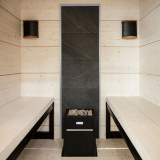 Stone Wall 2123 x 634 mm Gray Frame | Harvia
